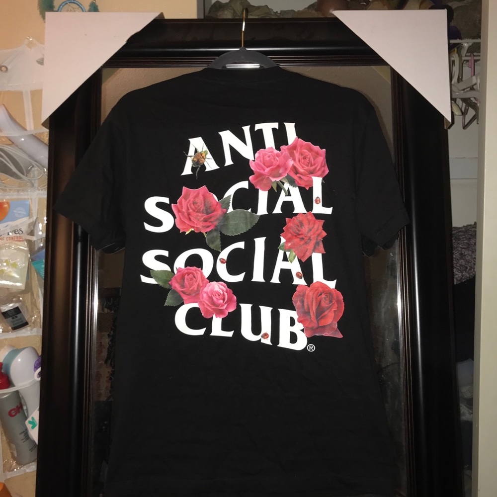 Anti social social club tee shirt brand new